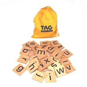 Complete set of Lowercase Tiles for Spellmaster